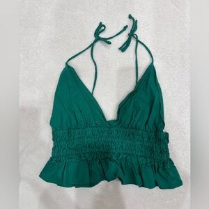 Green Summer Top
